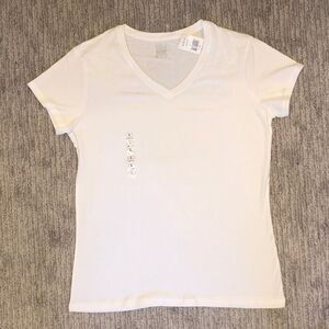 Brand New Vintage Lady Foot Locker V-Neck T-Shirt | Large